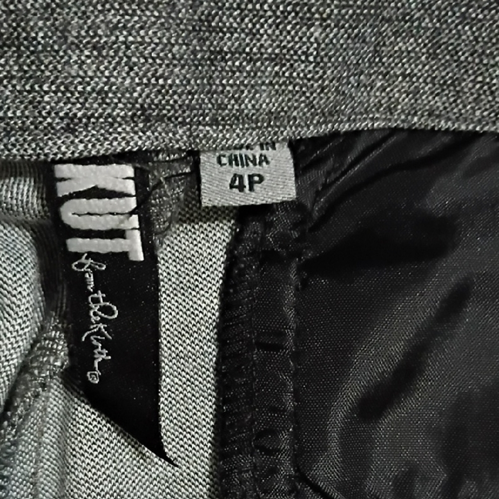Kut from the Kloth Grey l Trousers Women 4 Petite - Picture 2 of 11